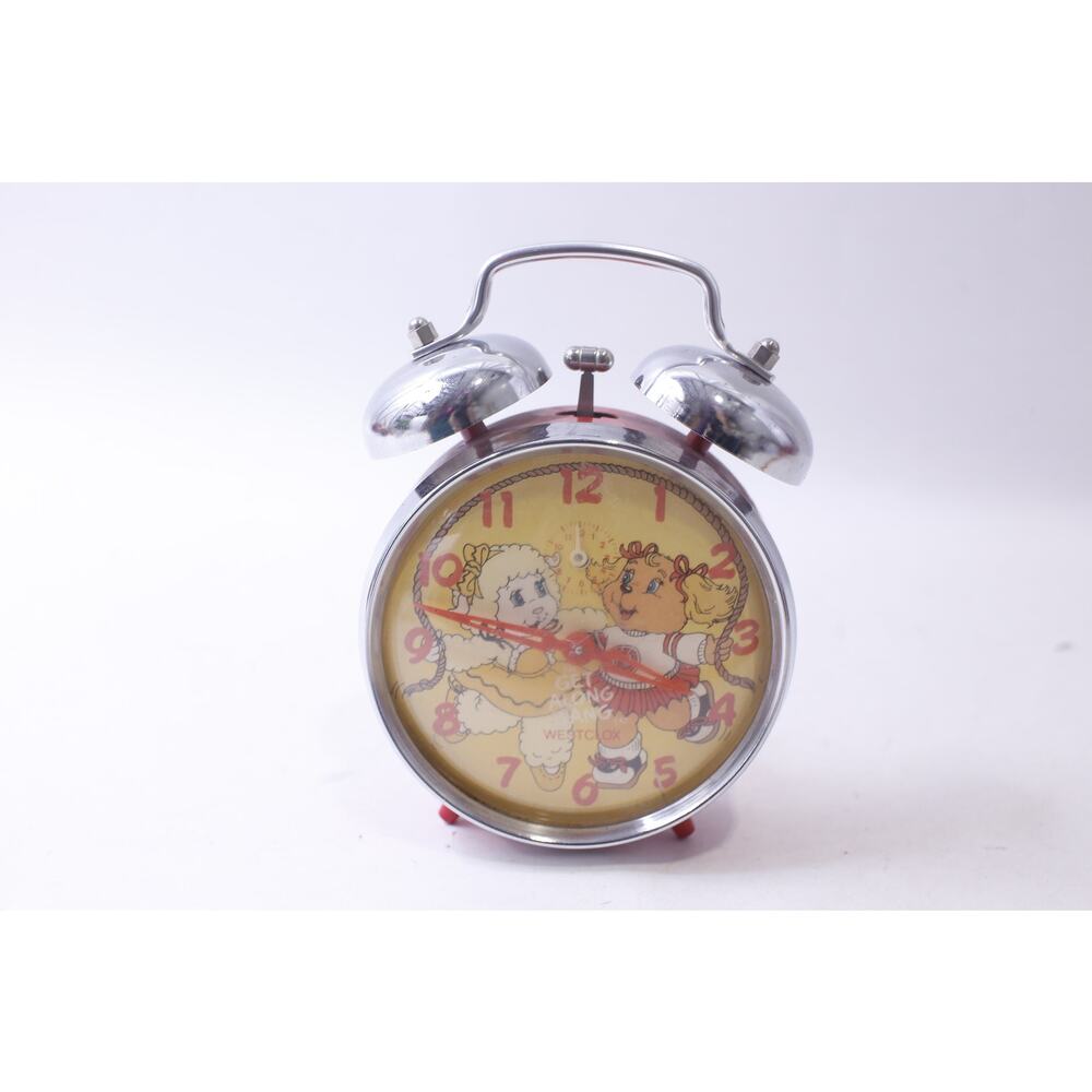 Get Along Gang Alarm Clock, Westclox, Kids Room, Vintage, Collectible